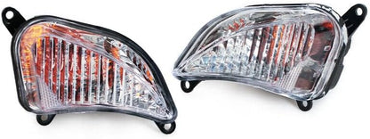 ya 2 8.15 A pair of plastic lenses for front bumper turn signal lights suitable for Toyota for AVALON 2013-2014
