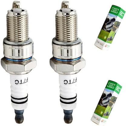 ya 26 10.21 baidi 2PCS F7TC Gasoline nerator Spark Plug Four Stroke Gasoline Micro Spark Plug-2
