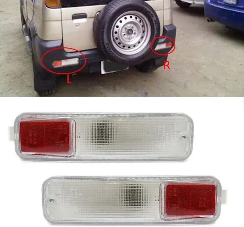ya 4 8.10 Rear bumper fog lamp tail reflector lamp for Toyota for Daihatsu Sirion Terios Cami