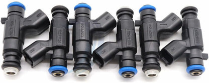 ya 14 9.20 zhengce 6Pcs Fuel Injectors 12571159 For 2004-2008 for Cadillac CTS for Buick Rend-1