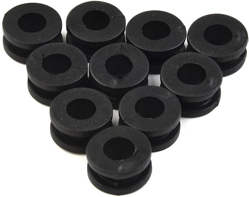 ya 13 9.15 baidi 10Pcs Motorcycle Rubber Grommet Mount Set Side Cover Mudguard