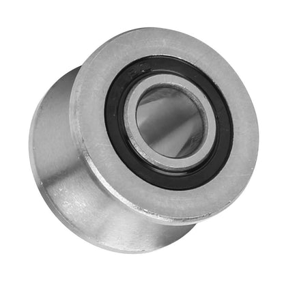ya 16 10.20 baidi U22 U Shaped Ball Bearing Round Bottom Track Groove Pulley Bearing Sliding