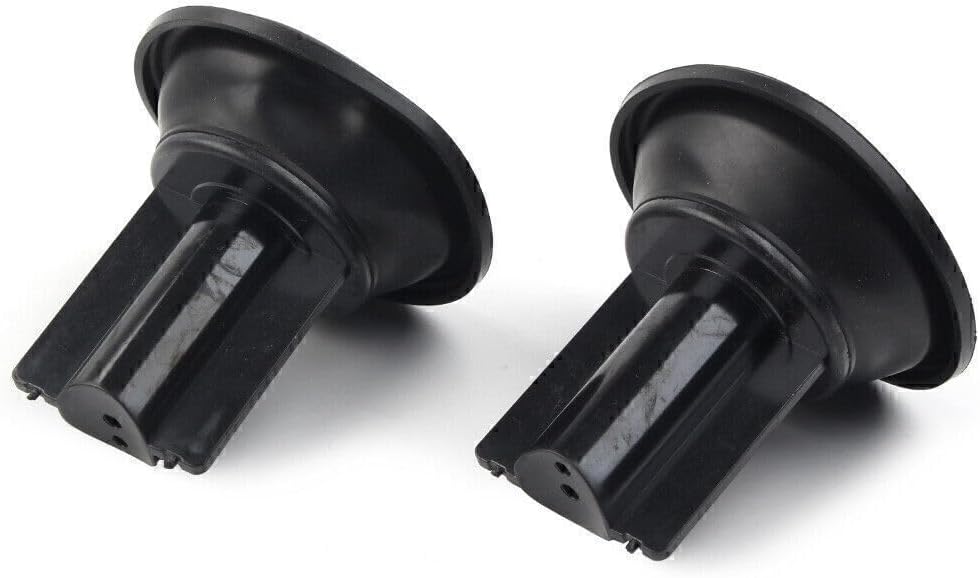 ya 13 9.15 baidi for Kawasaki KVF650 KFX 700 Brute Force 650 Membrane Diaphragm Carb Vacuum 2PCS