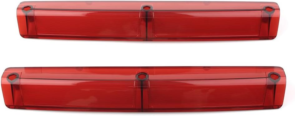 ya 23 10.7 baidi Side Light Lens Covers Fit for Harley-Davidson Touring FLHTC Pak Trunk Red