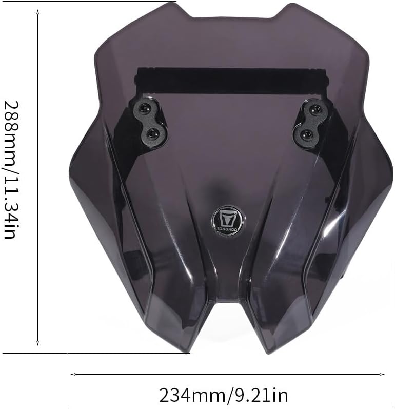 ya 23 10.7 baidi Windscreen Windshield Wind Deflector Mounting Holder for Suzuki GSX-8S 2023-2025a