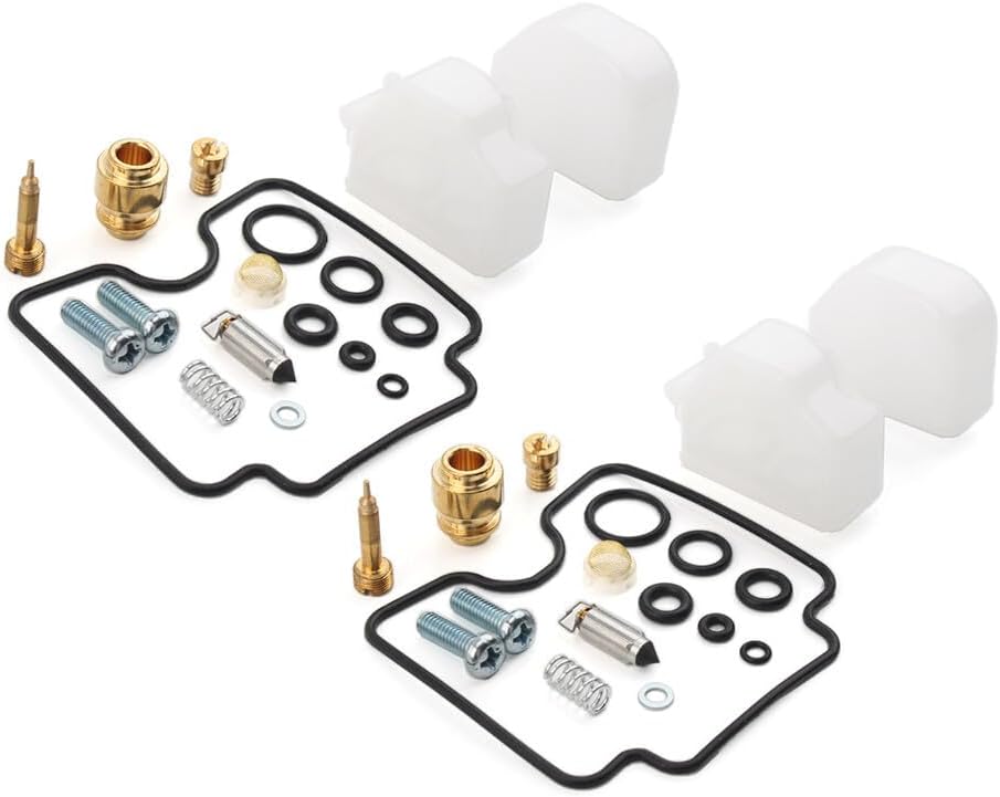 ya 13 9.15 baidi for Yamaha V-Star 1100 XVS1100 1999-2005 Carburetor Repair Kit Air Screw Float