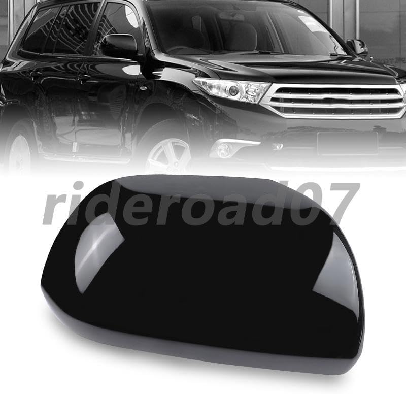 ya 11 9.14 baidiFront Right Side Rear View Mirror Cover Shell Cap for Toyota Highlander 2009-14