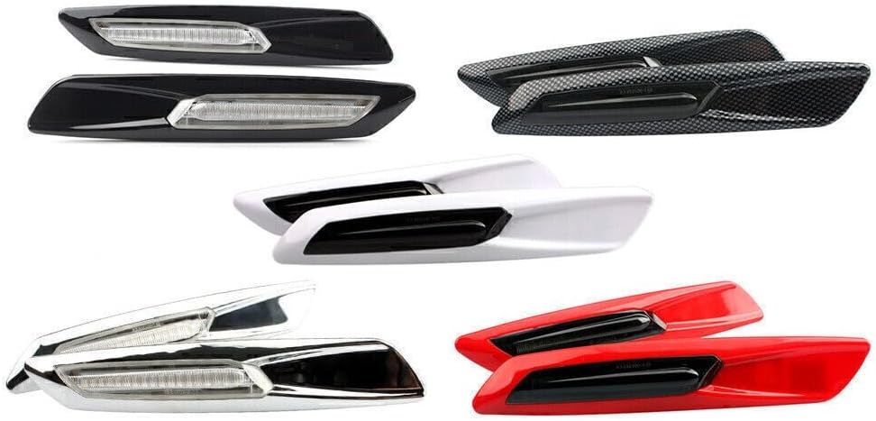ya 13 9.15 baidi Carbon F10 Style Sequential LED Side Marker Amber Lights Fit for BMW 1 3 5