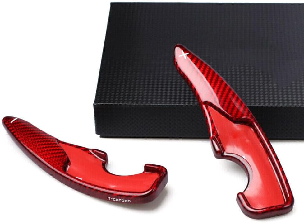ya 5 8.24 baidi Red Carbon Fiber Steering Wheel Shift Paddle Extension Fit 2017 for Toyota GT86