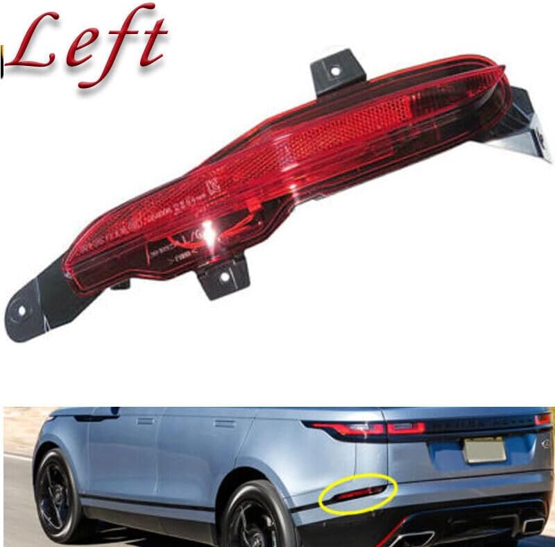 ya 2 8.15 Left rear bumper fog light reflector suitable for Range Rover Velar P380 2018-2019