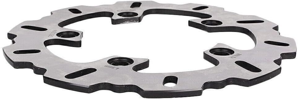 ya 13 9.15 baidi Rear Disc Brake Rotors Pad Motorcycle Fit for Yamaha YZF R6 2003-2015 Silver