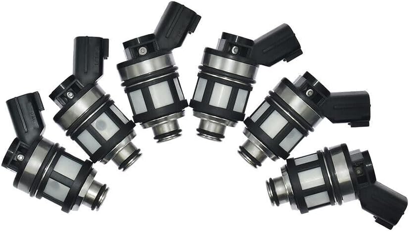 ya 10 9.16 baidi 6PCS Fuel Injector JS23-1 16600-5S700 for Nissan Frontier Xterra 2001-2004 3.3L