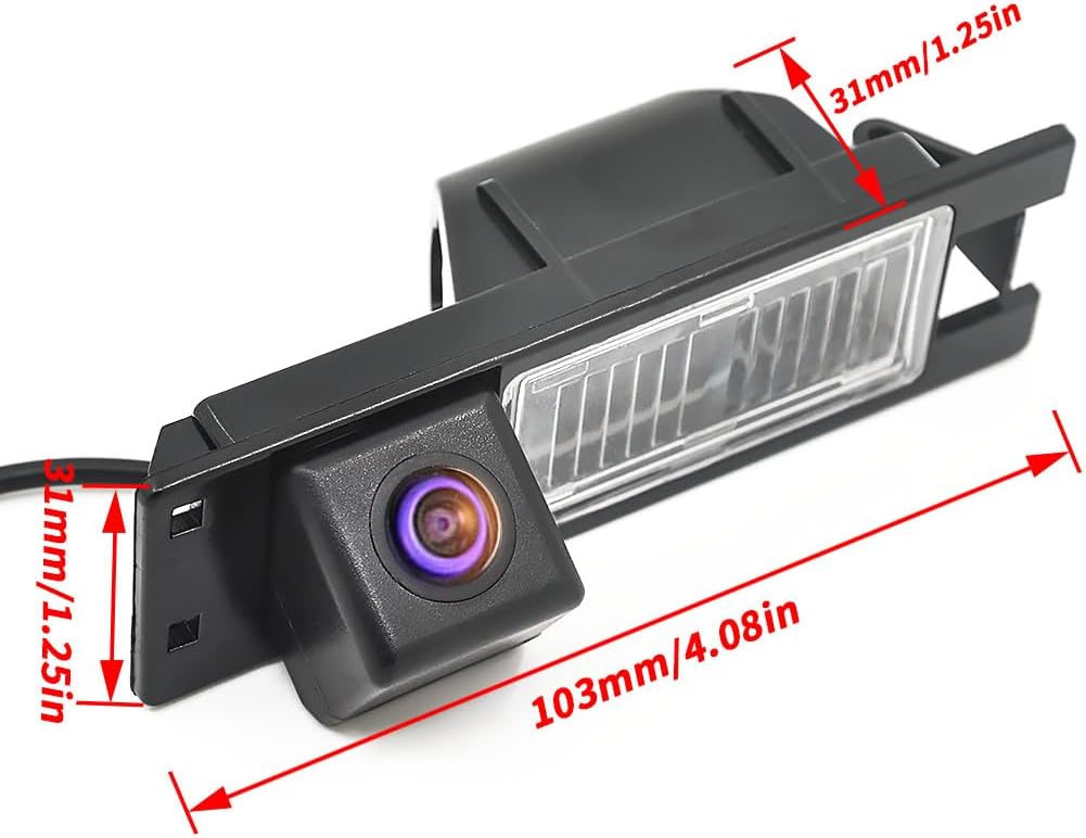 ya 4 8.8.2 Car Rear View Backup Camera for Alfa Romeo 156 159 166 147 Brera Spider 2005