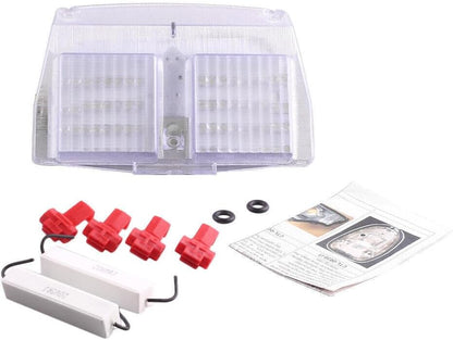 ya 4 8.8.2 Motorcycle Clear LED Tail Light Running Lamp Fit for Ducati 748 916 996 998