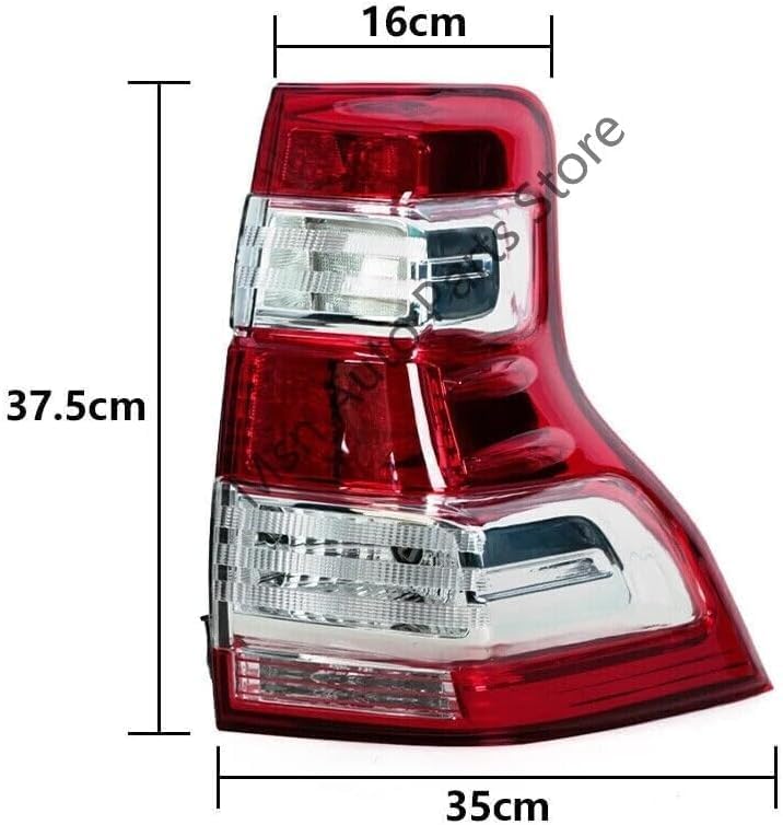 ya 14 9.20 zhengce 1Pcs for Toyota for for Land Cruiser Prado LC150 FJ150 2014-2017 Left Rear-1