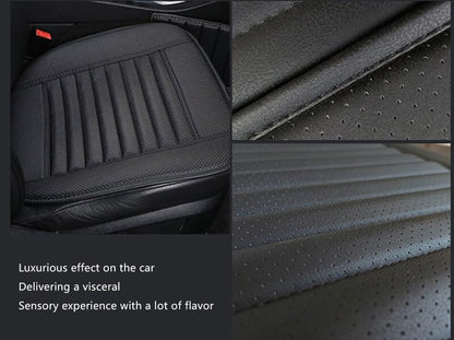 ya 12 10.8 baidi 1Pc Car Front for SEAT Cover Breathable Leather Pad Cushion Half Wrap Multicolor