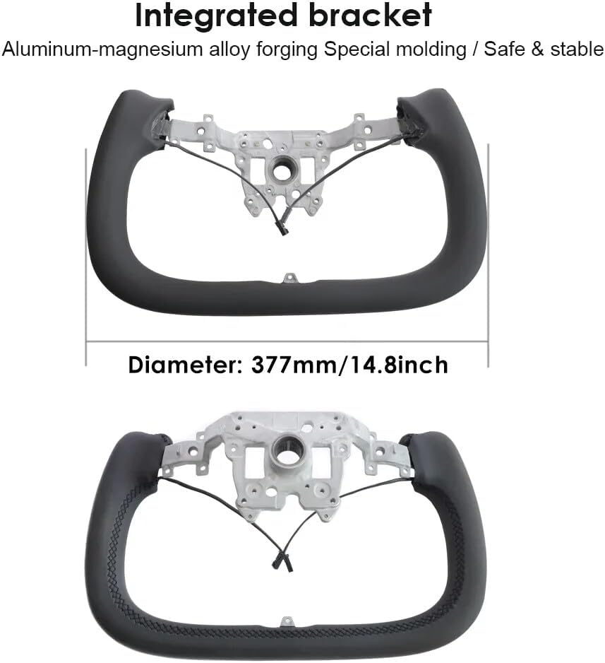 ya 16 10.20 baidi 377mm steering wheel with heated yoke for conversion -