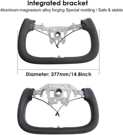 ya 16 10.20 baidi 377mm steering wheel with heated yoke for conversion -
