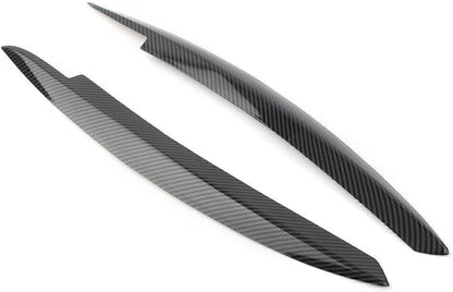 ya 4 8.10 Carbon fiber headlight cover eyelid eyebrow cover eyebrow suitable for VW for Golf VI MK6 08-13