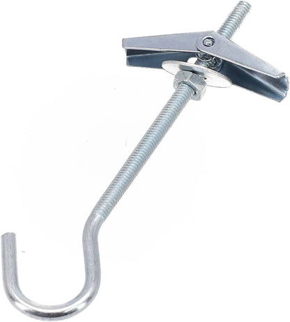 ya 26 10.21 baidi New 2 Pcs Swag Hook Kit Silver White Finish Plant Hanging Ceiling Hook 90mm-2