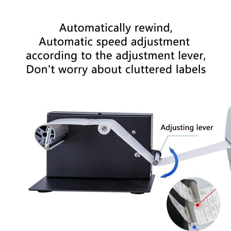 ya 16 10.20 baidi Auto Label Rewinding Machine 220V 20W Barcode Label Two-Way Rewinding Machine