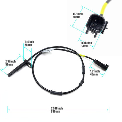 ya 9 10.24 ABS Wheel Speed Sensor for Chevrolet Equinox for GMC Terrain Front Driver 20811372