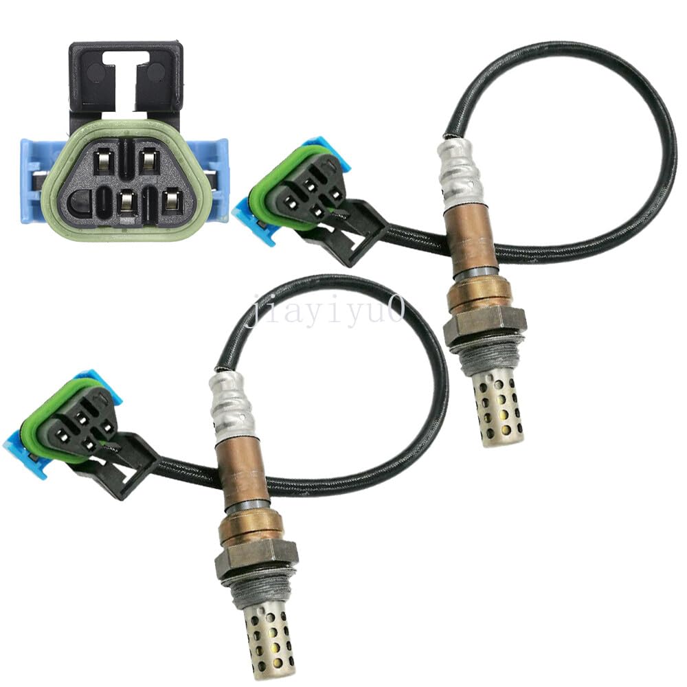 ya 4 8.8 4X Oxygen Sensor for 08-10 Hummer H3 H3T 5.3L, 09-12 for GMC for Canyon 5.3L Upper+Lower