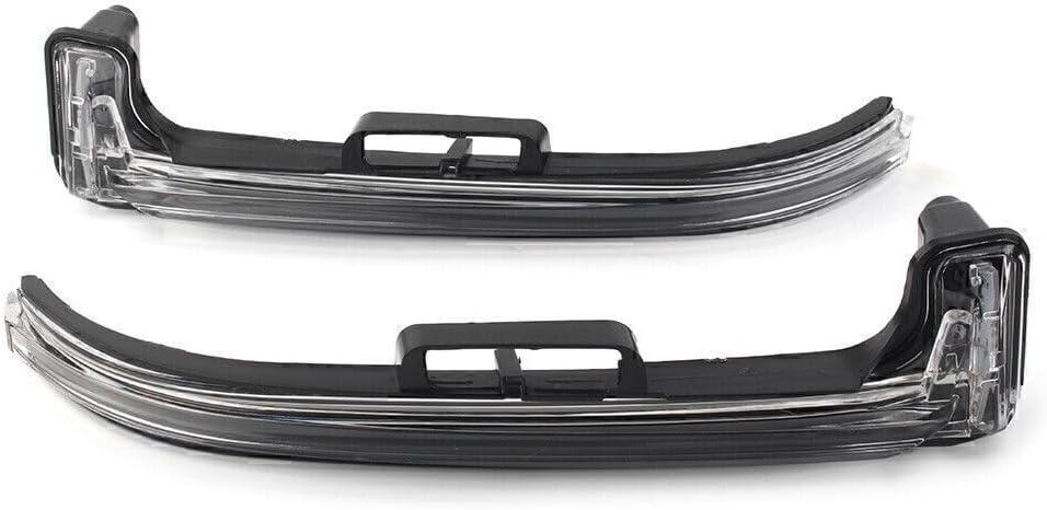 ya 13 9.15 baidi Pair Side Rear View Mirror Turn Signal ABS Plastic For 2017-18 for Peugeot