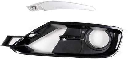 ya 4 8.14 Left side front fog lamp f for Ram e cover with silver decoration for BMW F30 3' 2012-15
