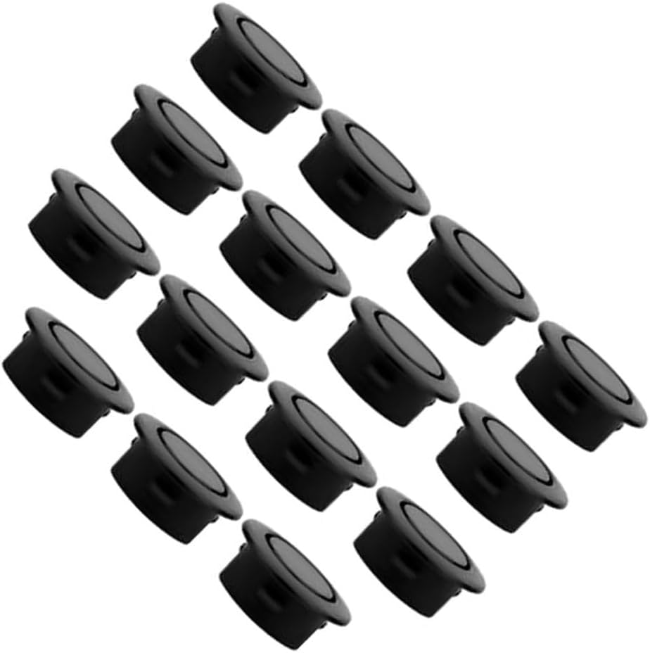 ya 13 9.15 baidi For Car Rear Bumper Sensor Hole Covers Black 20pcs Set for Easy Installation