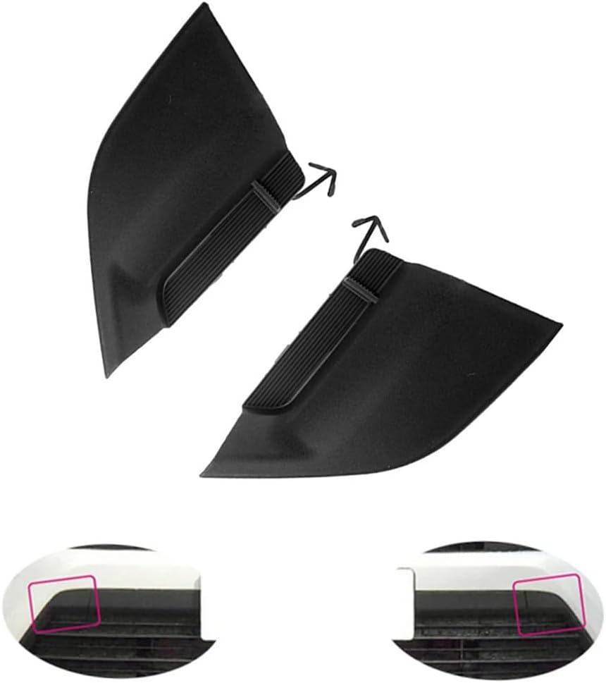 ya 9 10.24 2 x Front Bumper Tow Hook Covers 53285-0R100 53286-0R100 for Toyota RAV4 20