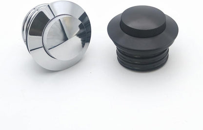 ya 9 10.24 Flush Pop Up Reservoir Vented Fuel Tank Gas Cap for Harley Dyna Touring Softail