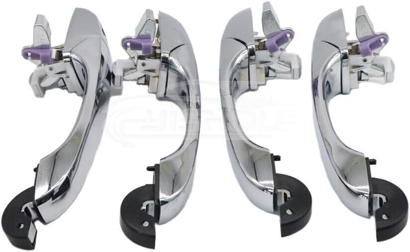ya 5 8.24 baidi 5065801AG for Dodge Magnum for Chrysler 300 300C 2005-2010 Door Handle 4 pcs 