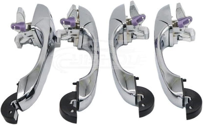 ya 5 8.24 baidi 5065801AG for Dodge Magnum for Chrysler 300 300C 2005-2010 Door Handle 4 pcs 