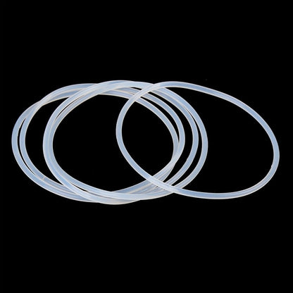 ya 13 9.15 baidi 20PC Silicone O-Rings, 53.6mm OD, 50mm ID, 1.8mm Width, Seal Gasket White