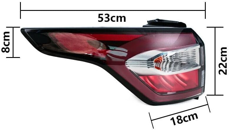 ya 10 9.16 zhengce US Version Left Rear Tail Light for Ford for Ford Kuga 2017-2019 GJ5Z13404H