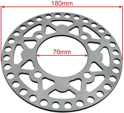 ya 13 9.15 baidi 180mm Brake Disc Rotor For SDG Wheel 50cc 90cc 125cc 140cc 150cc Pit Dirt Bikes
