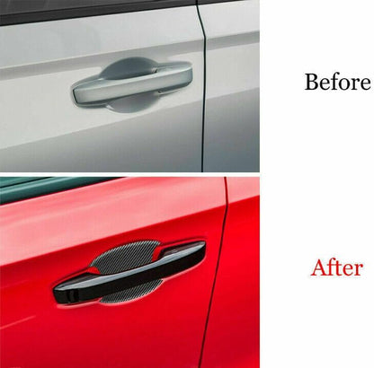 ya 2 8.15 Carbon Fiber Door Outer Handle Cover Trim ABS for Honda Civic 11th 2022-2023 