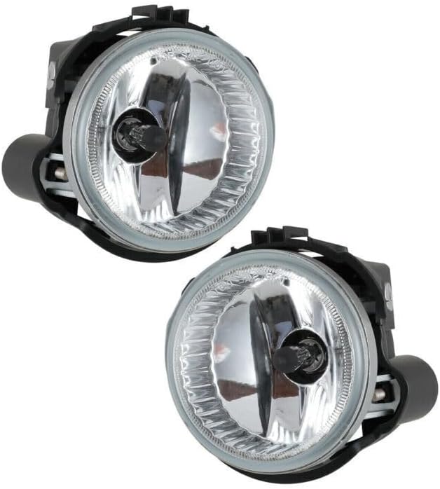 ya 2 8.15 Front transparent fog lamp and fog lamp cover decoration set for Subaru Forester 2008-2012