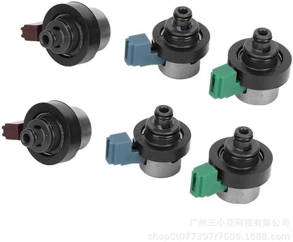 ya 10 9.16 baidi 6-Pack 4EAT Transmission Solenoid Valve Kit for Subaru for Forester 2.5 Outback 04-09-