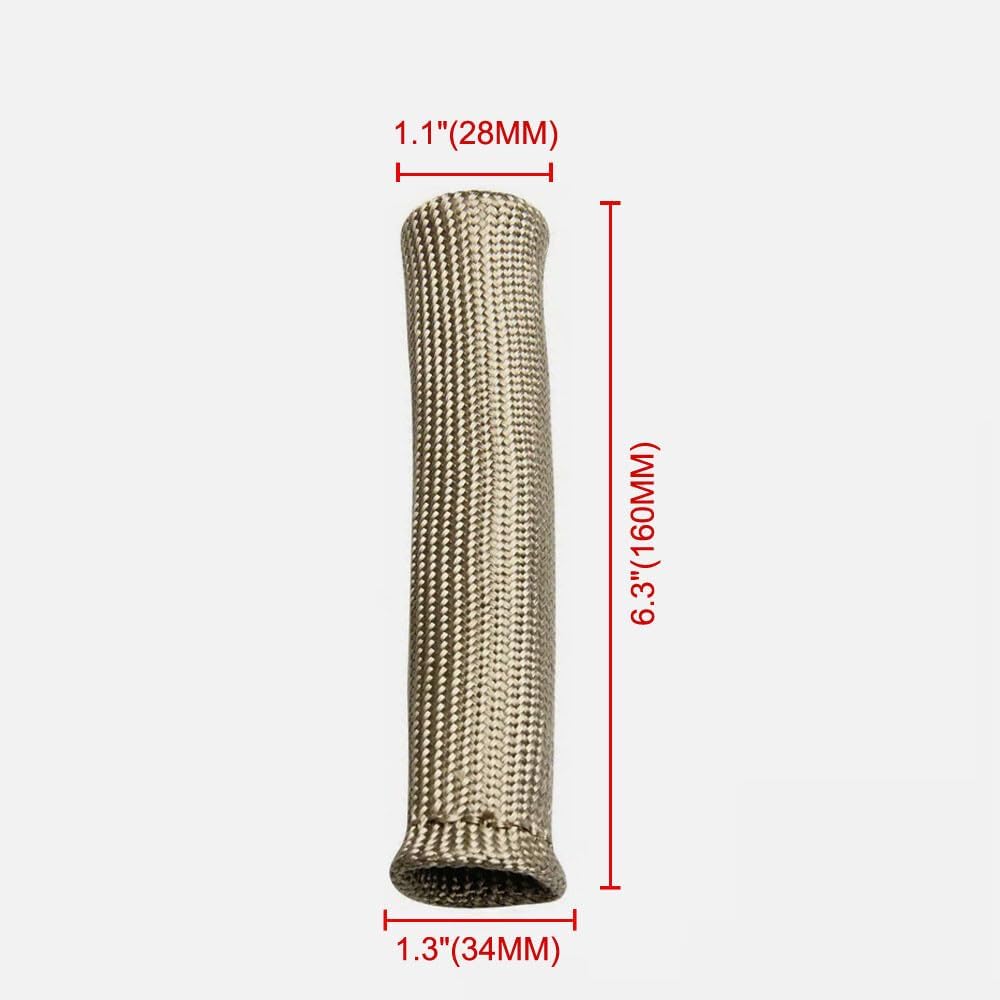 ya 4 8.10 8 PCS Synthetic Spark Plug Wire Boots Protector Sleeve Heat Shield Cover