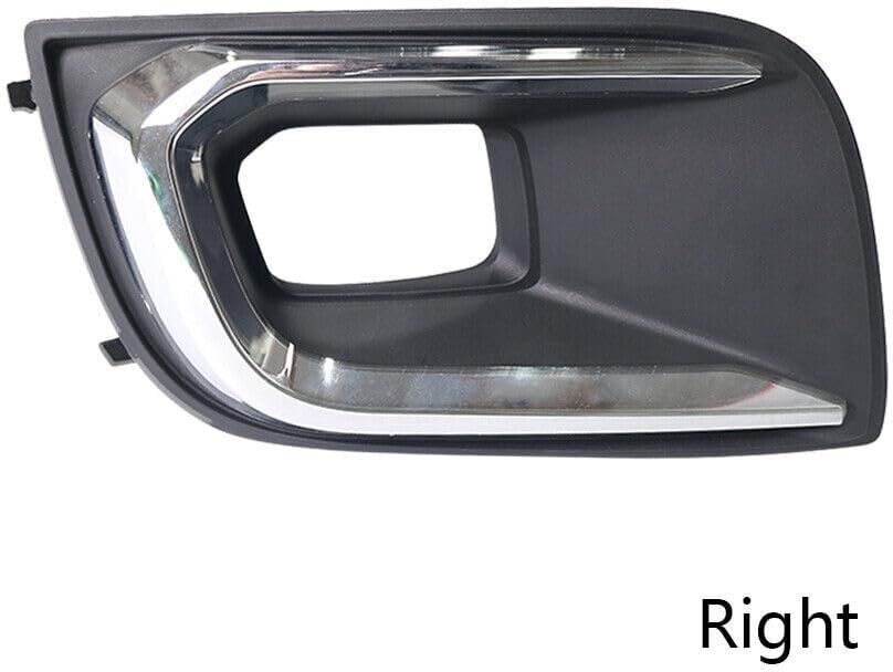 ya 11 9.14 zhengce 2PCS Front Left Right Bumper Fog Lamp Bezel Cover for Toyota Sequoia 2018-2