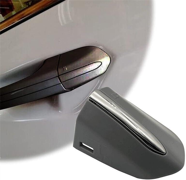 ya 9 10.24 for 2013-20 for Ford Fusion Exterior Left Driver Door Handle Key Bezel Cover Chrome