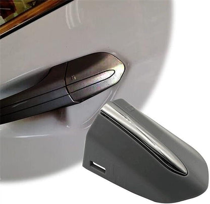 ya 9 10.24 for 2013-20 for Ford Fusion Exterior Left Driver Door Handle Key Bezel Cover Chrome