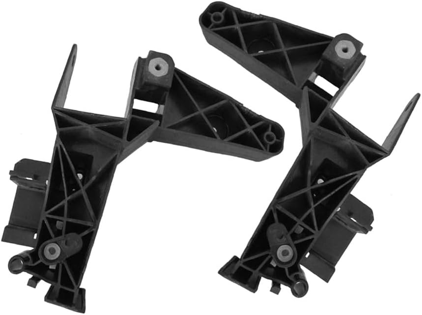 ya 5 8.10 Set of 2 For W177 A-Class Front Water Tank Frame Radiator Bracket Black LH+RH
