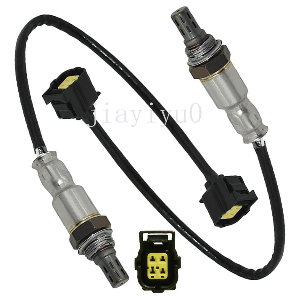 ya 4 8.8 2pcs Oxygen O2 Sensor 1&2 for 2011-2017 for Jeep Patriot L4-2.0L L4-2.4L Upper+Lower