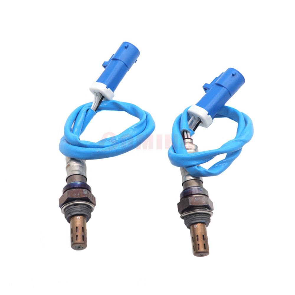 ya 5 8.24 baidi Set 2 Upper and Lower O2 Oxygen Sensor for Ford Flex Taurus for Lincoln MKS MKT 3.5L 2344609