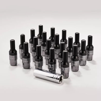 ya 10 9.16 baidi 20x M14x1.5 Wheel cam Bolts 35mm Shank Tapered for SEAT Studs Suitable for Most aftermarket