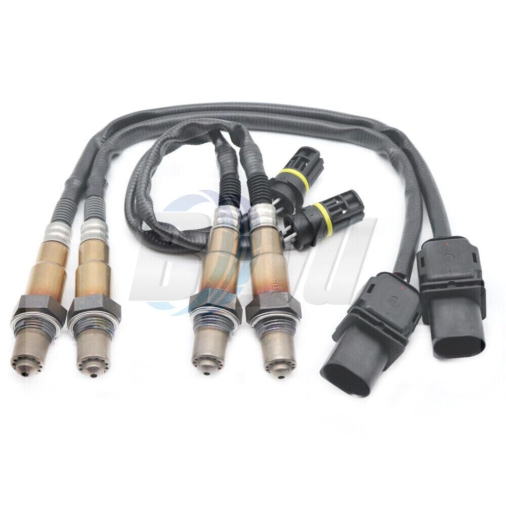 ya 4 8.8.2 Oxygen Sensor up + Downstream for Mercedes-Benz c300 2008-2012 e550 2011 4pcs