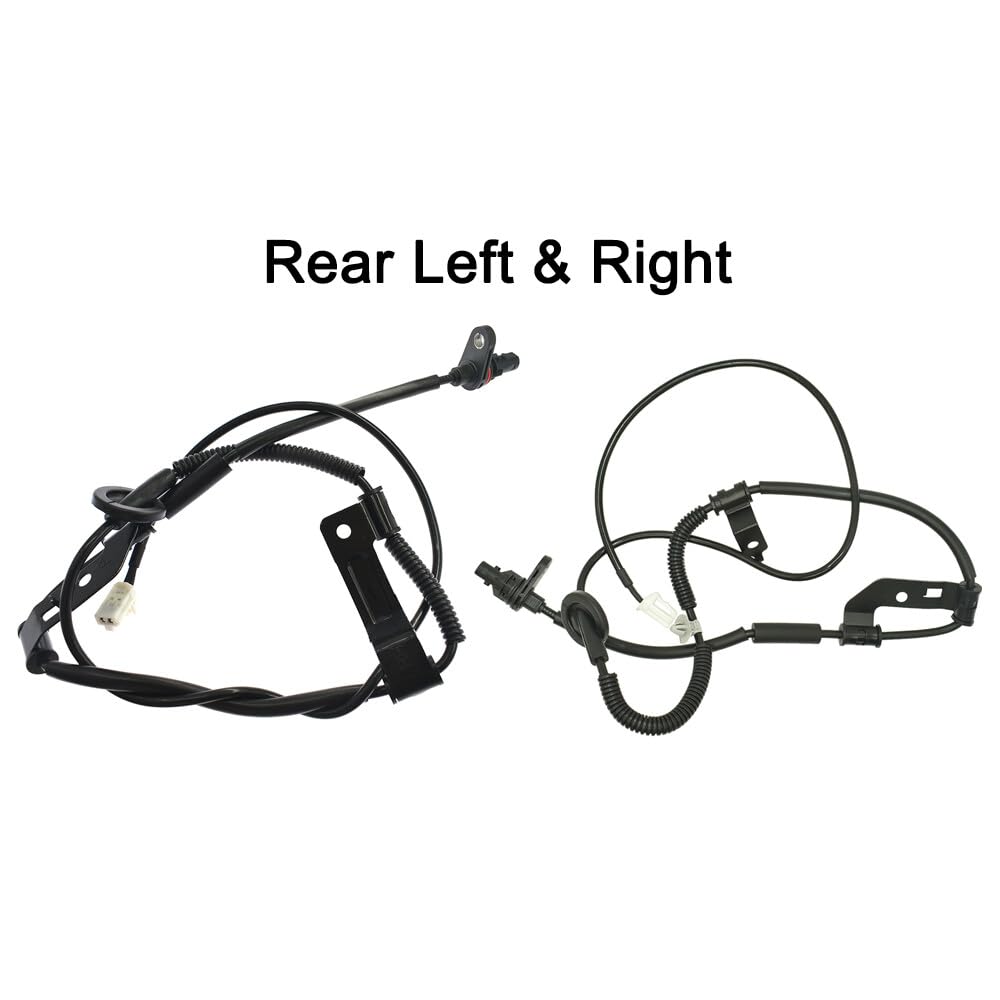 ya 5 8.10 2X ABS Wheel Speed Sensor Rear LH& RH for Kia Rondo 2007-2010 L4 2.4L V6 2.7L